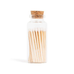 Mini Apothecary Bottle with White Tip Matches