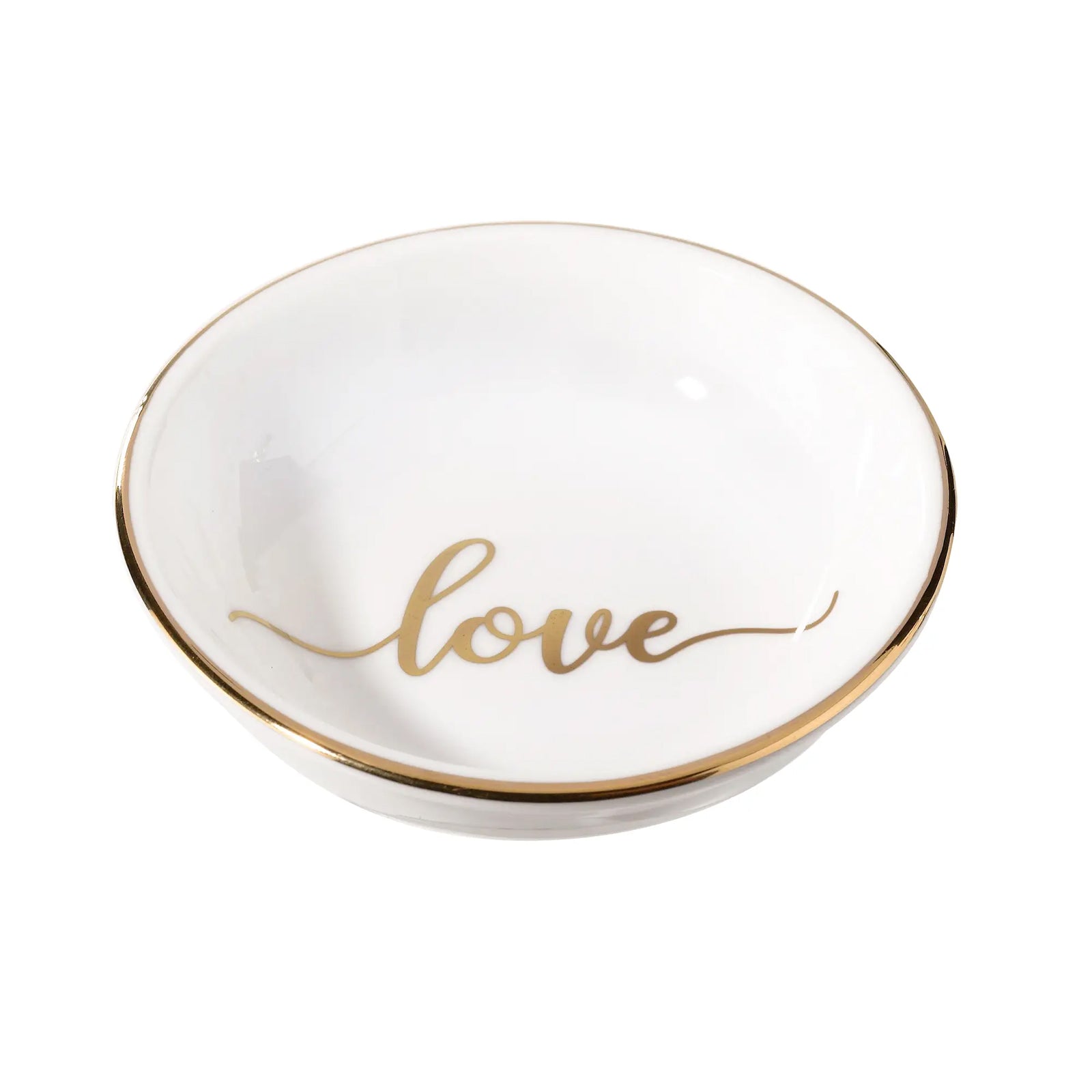 Lillian Rose Love Ceramic Ring Dish